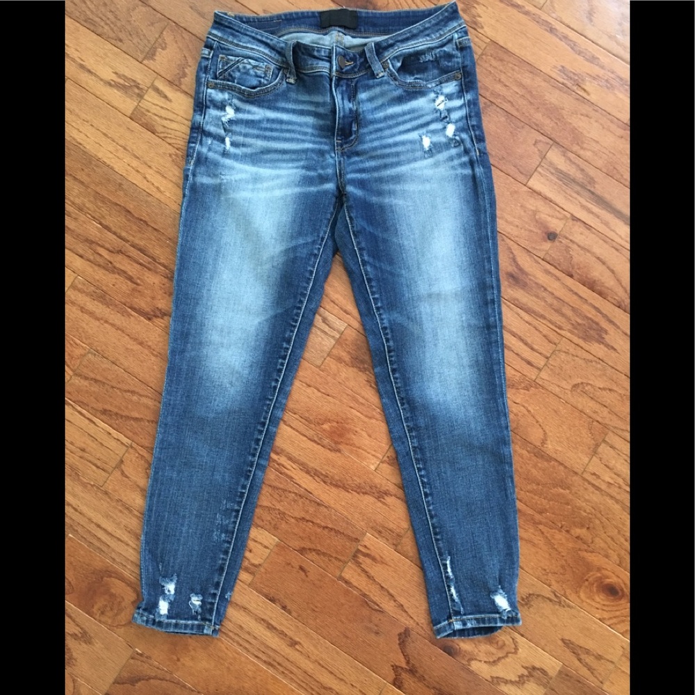 Buckle Black Ankle Skinny